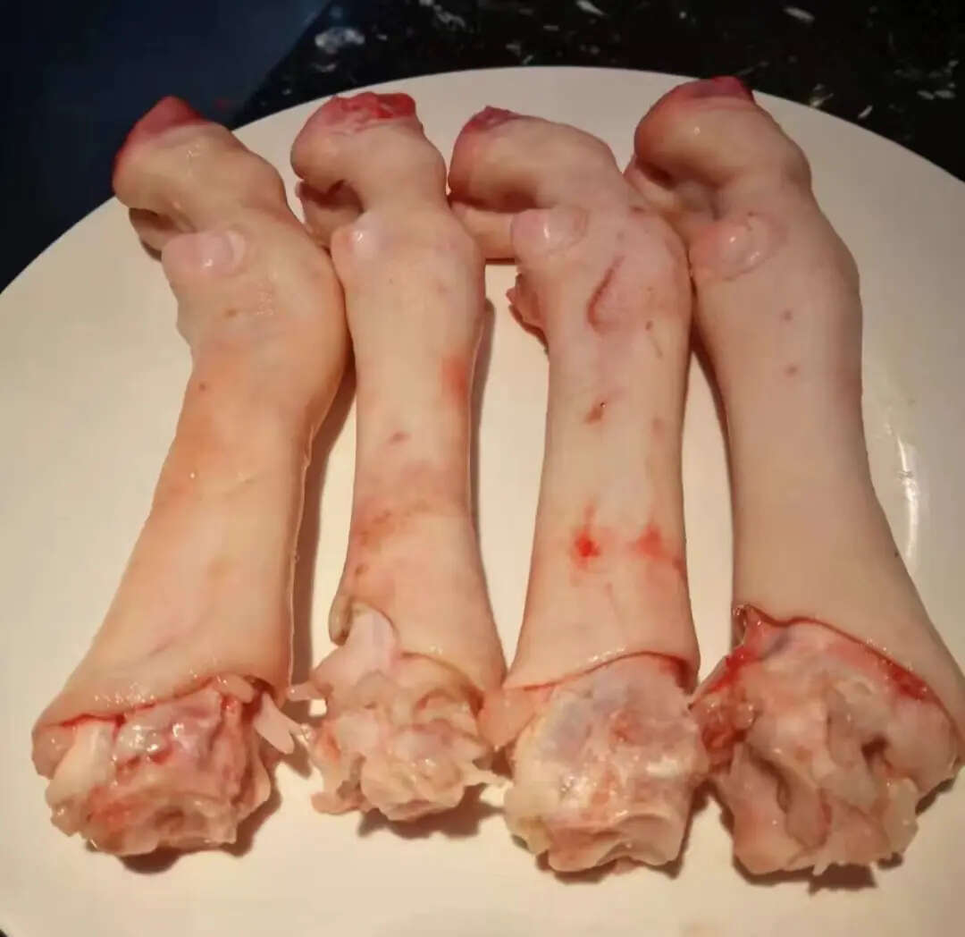 羊副产品 筋多胶足 去毛带筋 羊蹄