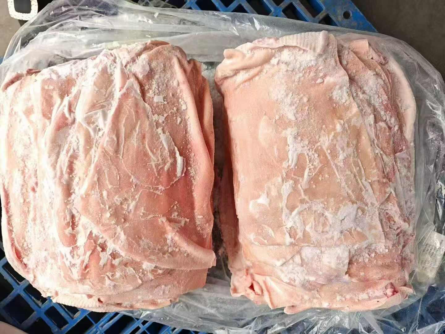 肥猪脊皮 腿皮 中方皮 炼胶皮 长条皮