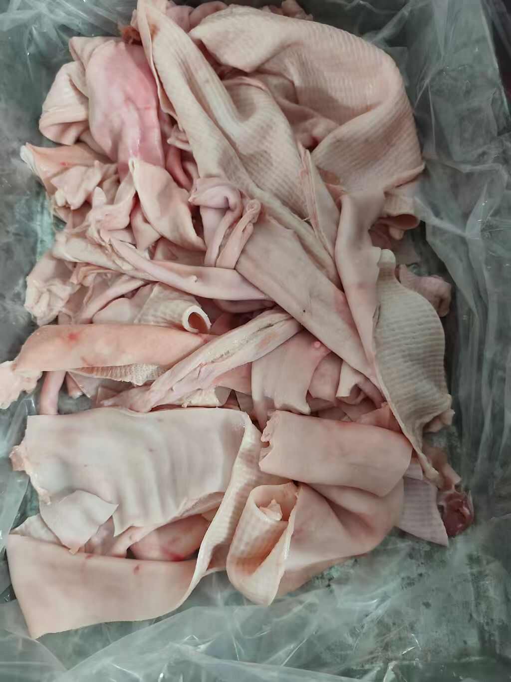 肥猪脊皮 腿皮 中方皮 炼胶皮 长条皮