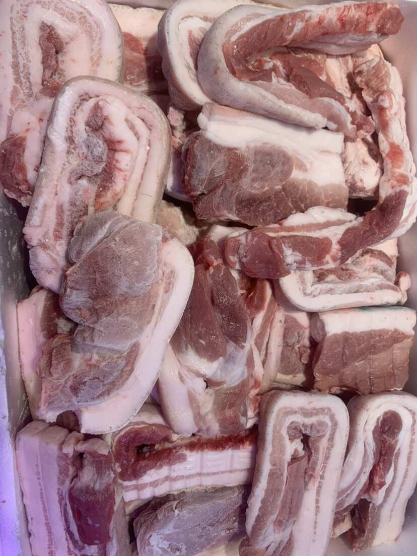 农家猪肉长期供应工厂食堂，惠州送货上门