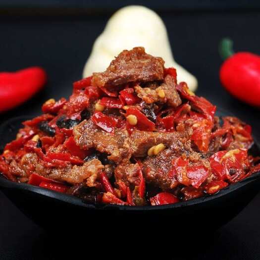 双牌县双牌剁椒牛肉200g*2瓶装