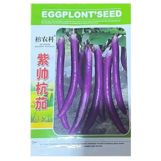 长沙蔬菜种子四季播种 线茄子长茄子杭茄一号茄子阳台庭院春播芽率高
