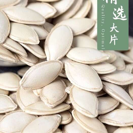 五原县生南瓜子新货500g小包装生南瓜籽大片原味纸皮大粒内蒙南瓜子
