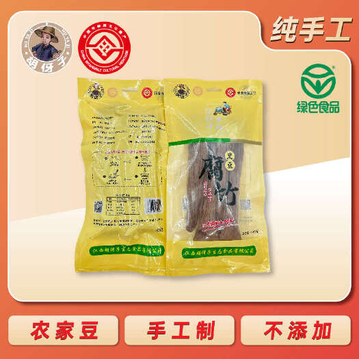 吉安胡伢子手工腐竹120g黑豆腐竹