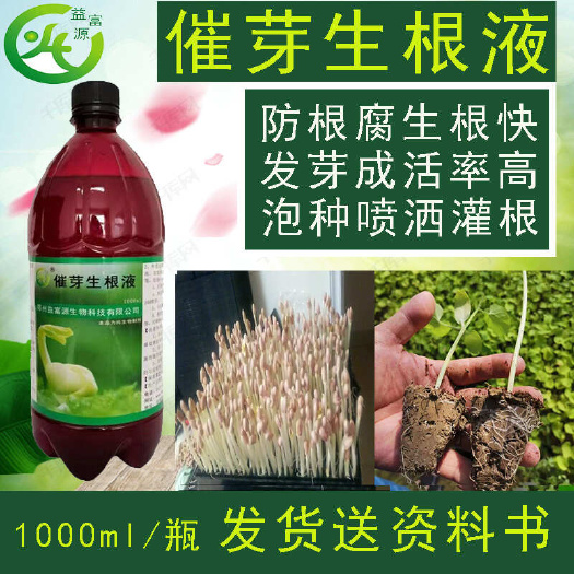 郑州益富源催芽生根液瓜果蔬菜白芷白芨块茎生姜药材育苗催芽生根液
