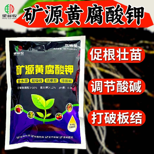 潍坊优等品矿源黄腐酸钾 壮苗促生根抗重茬破板结