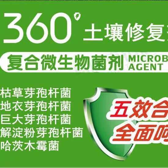 多菌改良剂360土壤修复剂复合微生物菌剂改善土壤通用型