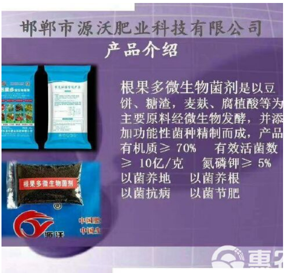邯郸微生物有机肥根果多微生物菌剂有机肥菌肥微生物菌剂