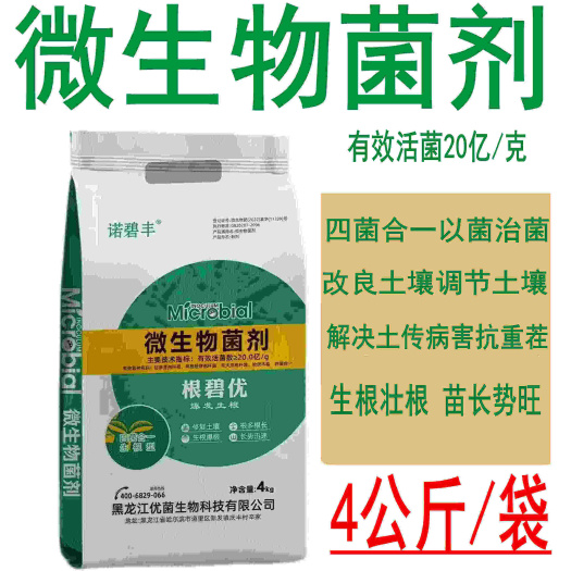 沭阳县微生物菌剂根碧优爆发生根四菌合一以菌治菌抗重茬