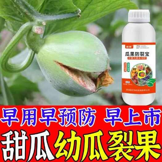 栾川县甜瓜裂果防裂素果不裂防裂果抗裂膨果膨大素增产增甜裂果消增产