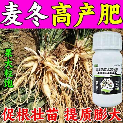栾川县麦冬专用肥料中药材膨大素增产增收膨果粒粒饱麦冬抗病壮苗促长肥