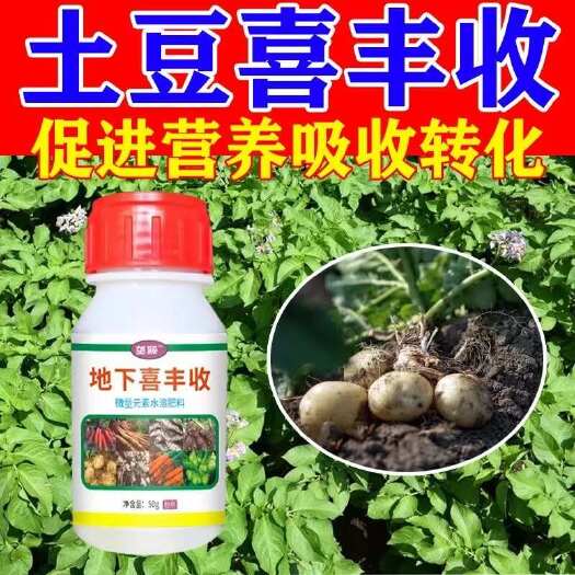 栾川县土豆专用地下喜丰收专用膨大促进吸收微量元素水溶肥专用专用肥料