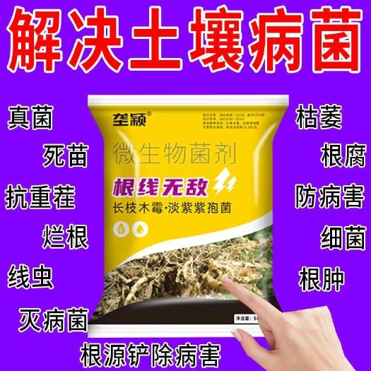 栾川县土壤杀菌王】杀菌改良剂抗重茬死苗土传病烂秧根腐土壤杀菌消毒剂