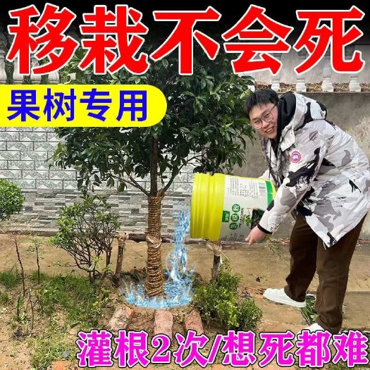 栾川县大树移栽生根剂果树移栽生根剂大老桩育苗快速生根成活专用生根粉