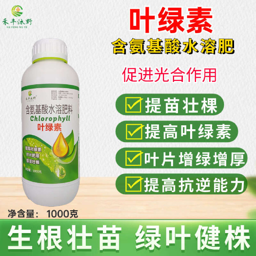 濰坊禾豐沐野葉綠素噴施水溶肥農(nóng)用氨基酸蔬菜花卉果樹通用葉面肥