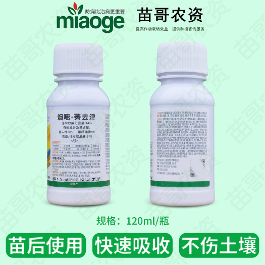 荥阳市24%烟嘧磺隆莠去津玉米田专用杂草除草剂玉米地苗后除草