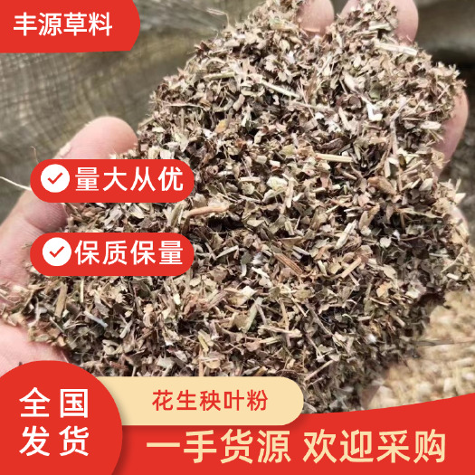 上蔡县花生秧叶粉 花生秧风选叶粉 质量保证 大量有货