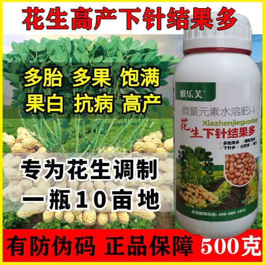 荥阳市花生分杈下针剂多下针花多增白膨果花生增产窝窝多必用叶面肥