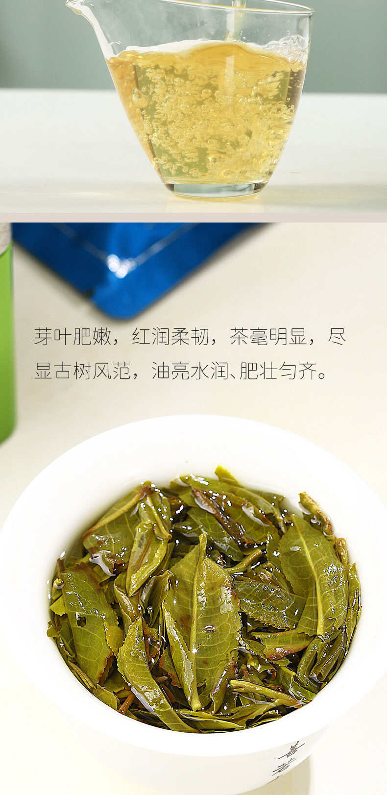 普洱茶生茶小茶饼普洱茶一字饼方便好喝普洱茶生普小饼茶