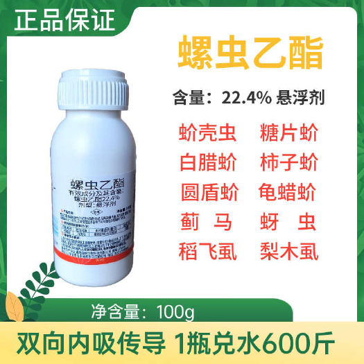 潍坊螺虫乙酯22.4%悬浮剂柑橘果树介壳虫粉虱专用农药杀虫剂杀卵