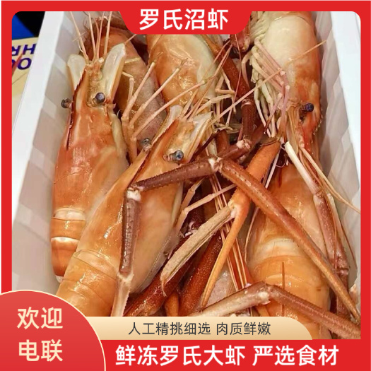 高邮市罗氏沼虾，新鲜大个，商用食材，人工精挑细选，量大优惠