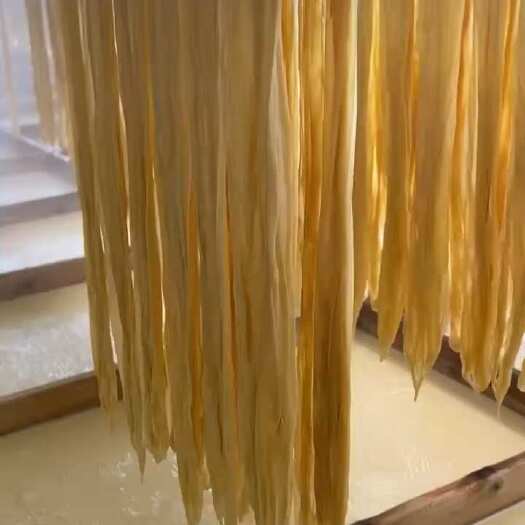 和平县河源客家黄豆腐竹贝墩腐竹手工捻制圆腐竹无色原浆腐竹豆皮