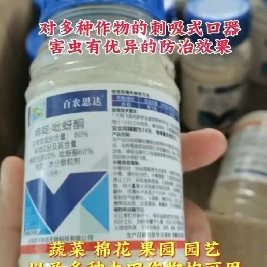 寿光市80%烯啶吡蚜酮防蚜虫稻飞虱叶婵等