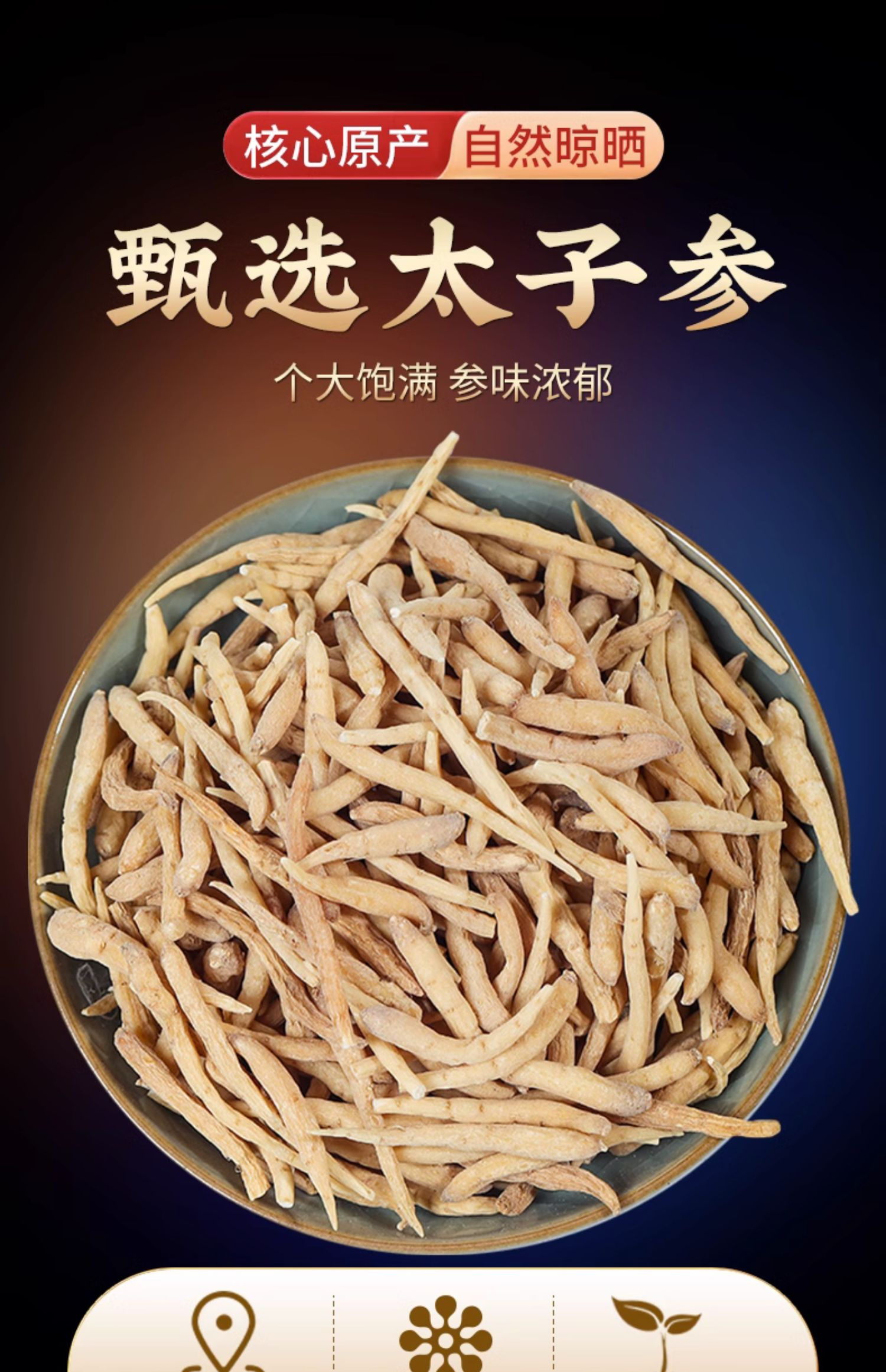 太子参童参贵州太子参儿童煲汤材料非中药材
