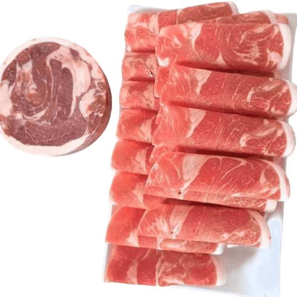 老羊头 西旗大刀肉 调理羊肉卷 20KG/件