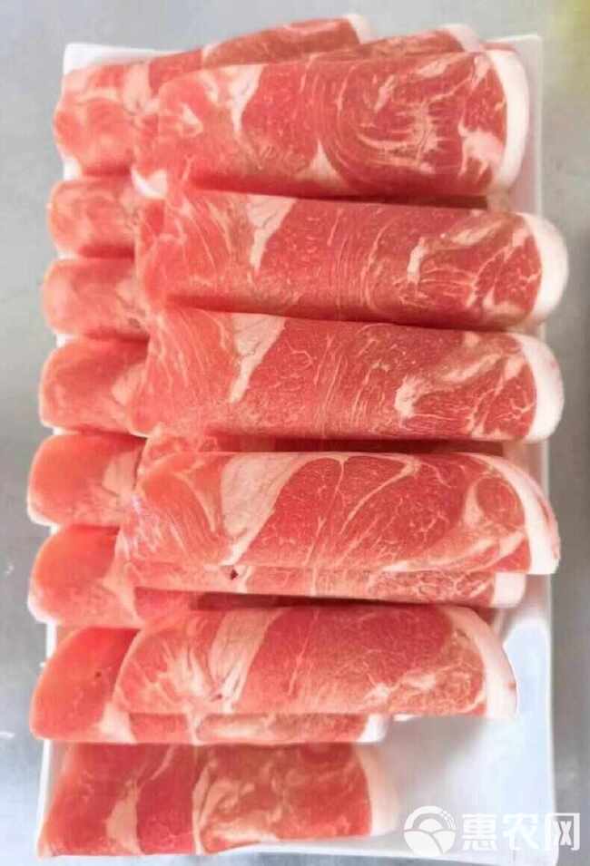 老羊头 西旗大刀肉 调理羊肉卷 20KG/件