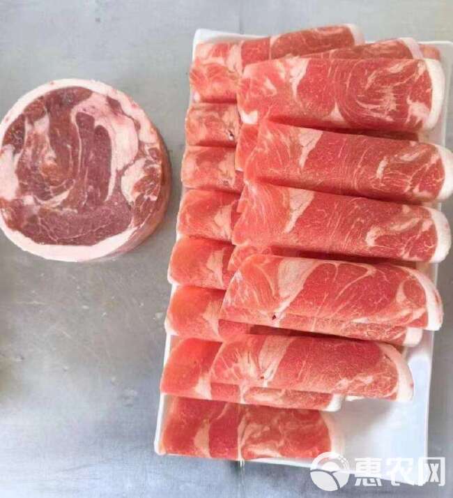 老羊头 西旗大刀肉 调理羊肉卷 20KG/件