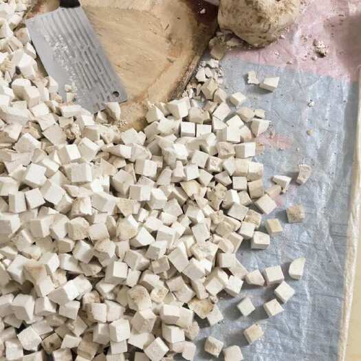 连山县粤北山区手工切白茯苓纯无硫