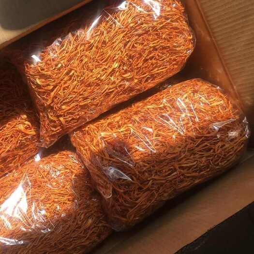 辽阳【商用4斤】虫草花干货批发装金虫草餐饮食材净重2000克无干