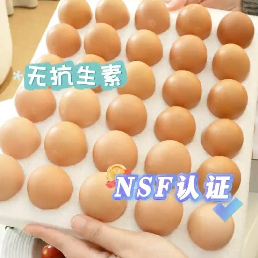 东台市印象谷花凤土鸡可生食鸡蛋富硒谷物土鸡蛋一整箱新鲜无菌无抗生吃