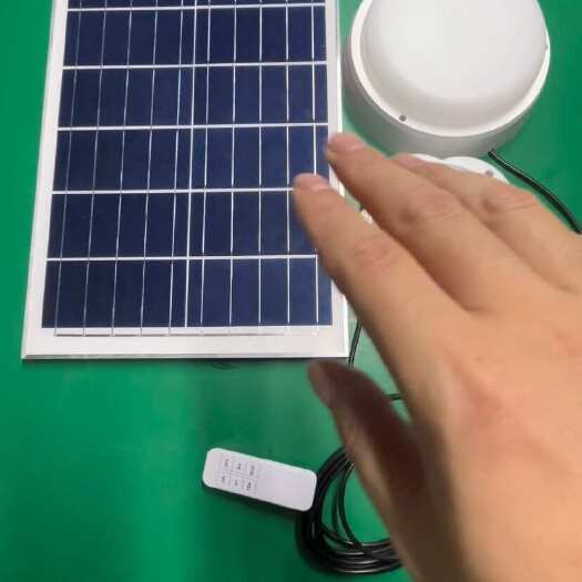 太阳能吸顶灯无光控模式 遥控任意开关灯 天黑不会自动亮