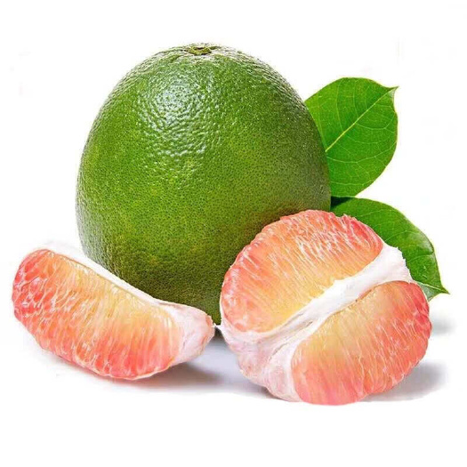 泰国青皮红心蜜柚红心柚红柚子越南翡翠红心柚翡翠柚一件代发