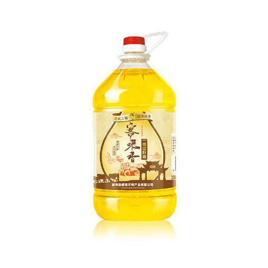 施甸县云南保山施甸客来香非转基因一级菜籽油5L/瓶
