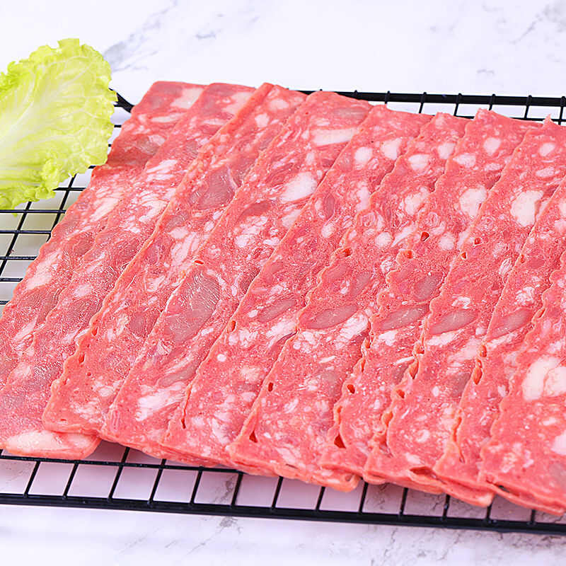 鑫泓泽培根 原切半成品早餐手抓饼配菜烧烤食材商用批发