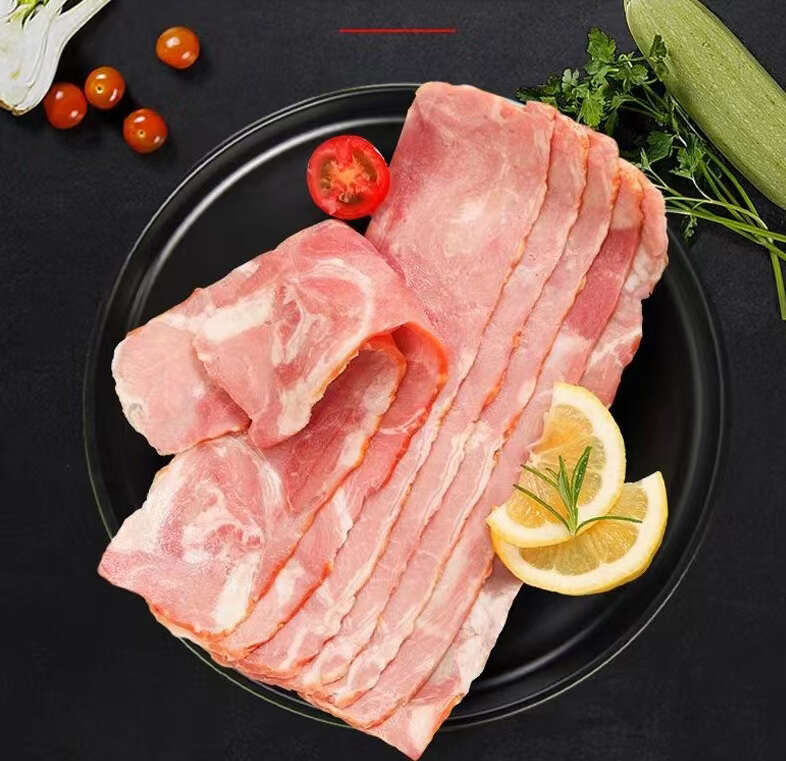 鑫泓泽培根 原切半成品早餐手抓饼配菜烧烤食材商用批发
