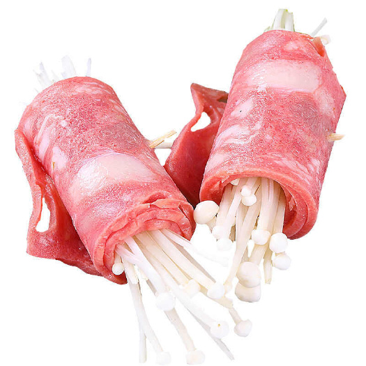 郑州鑫泓泽培根 原切半成品早餐手抓饼配菜烧烤食材商用批发
