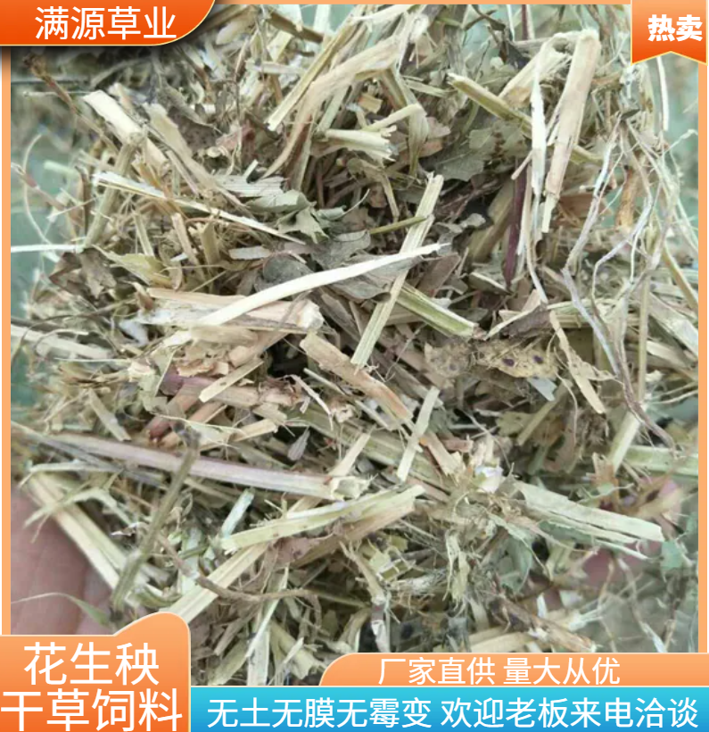 2024新花生秧花生秸秆，花生秧 干草饲料