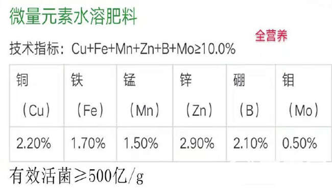 厂家供应菌肥+微肥全营养水溶肥