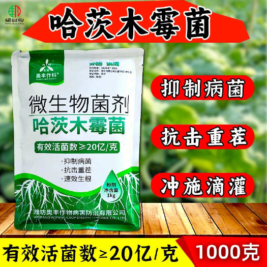 潍坊奥丰20亿哈茨木霉菌 生根养根壮根保护根系