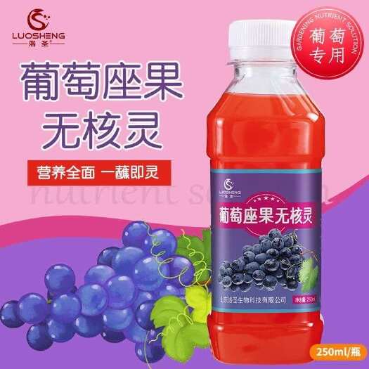 寿光市葡萄座果无核灵葡萄专用提高座果率保花保果大小均匀果穗整齐授粉