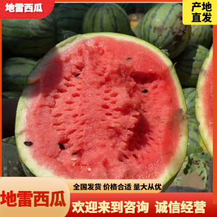 京欣西瓜吉林乾安产地一手货源!大量供应!保熟保甜!!