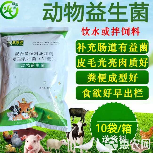 动物益生菌鸡鸭猪牛家禽家畜动物食用菌专用益生菌