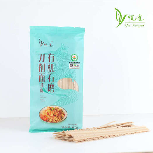 大庆悦意有机石磨刀削面挂面
