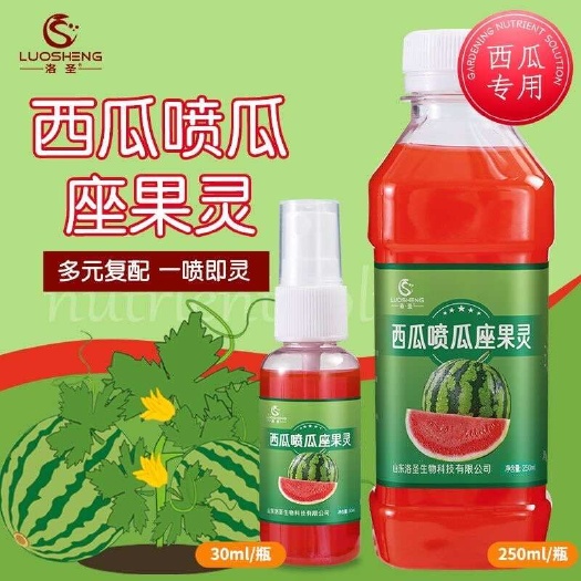 西瓜喷瓜座果灵强力座果保花保果果实周正膨大快西瓜专用一喷即灵