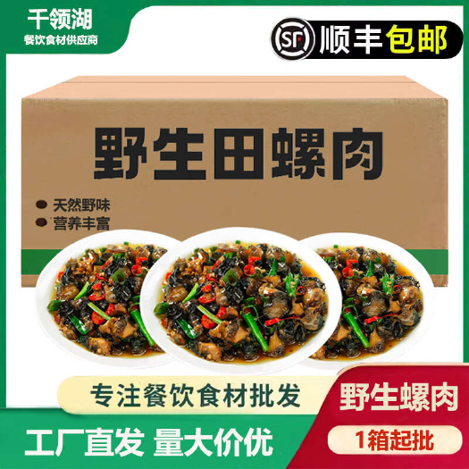精品田螺肉新鲜手工去壳洗净螺蛳肉餐饮烧烤食材商用批发