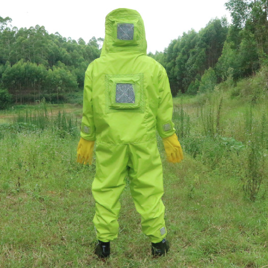 南宁蜂下花 防蜂服马蜂服防蜂衣 暴力风扇大电源 拉链侧拉 耐磨